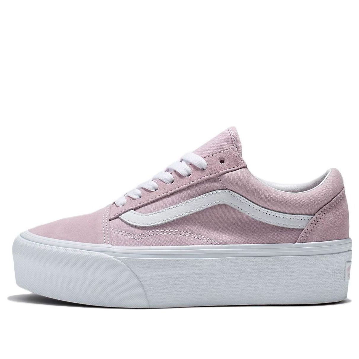 Vans Old Skool Stackform 'Pink White' VN0A7Q5MBLT