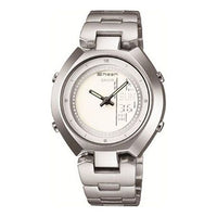 CASIO Waterproof SHEEN Stainless Steel Strap Gray Analog SHN-6001D-7BDR