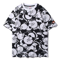 Li-Ning New York Fashion Week Series Printing Short Sleeve Black White AHSP619-1