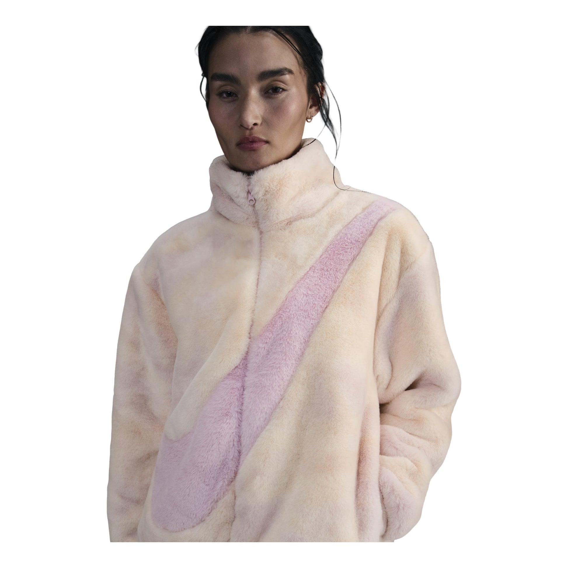 (WMNS) Nike Big Swoosh Jacket 'Pink' HQ4871-663