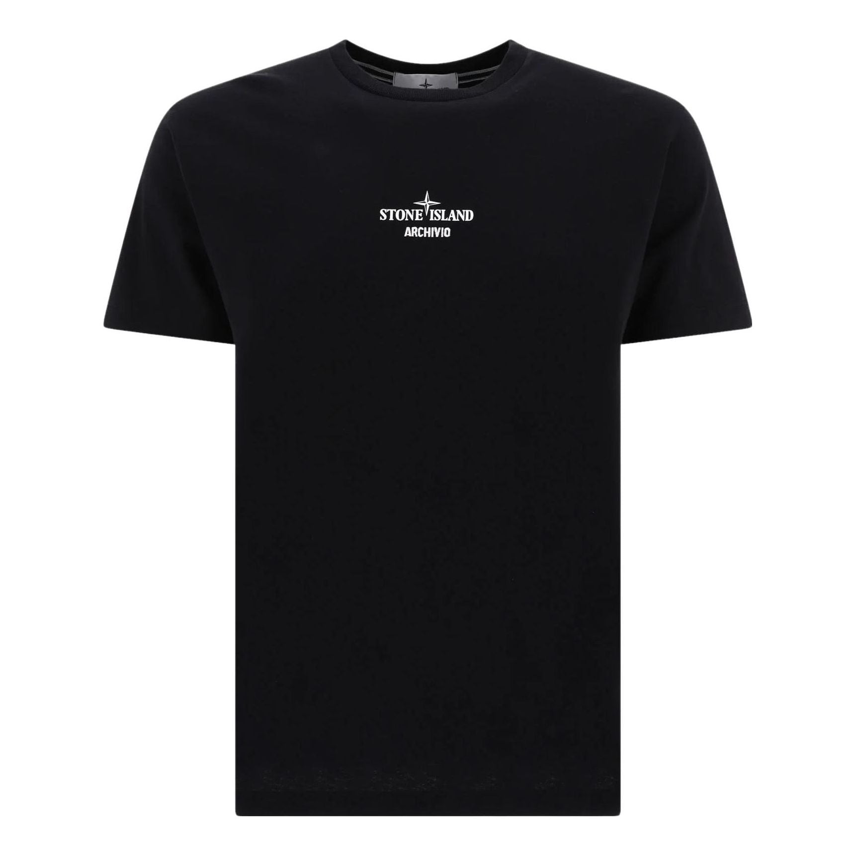 STONE ISLAND Logo T-shirt 'Black' 79152NS91-V0029