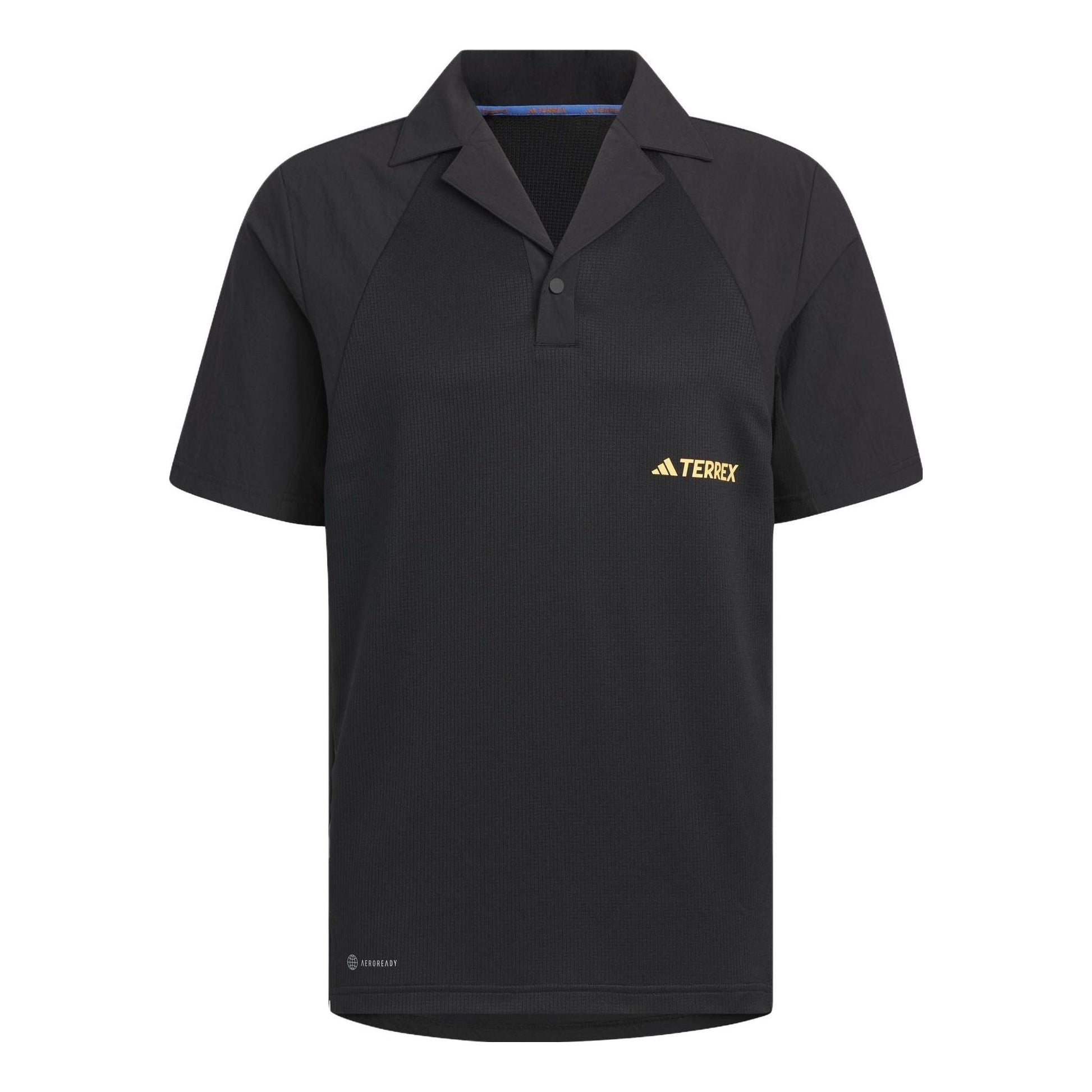 adidas Terrex Short Sleeve Polo Shirt 'Black' IC1971