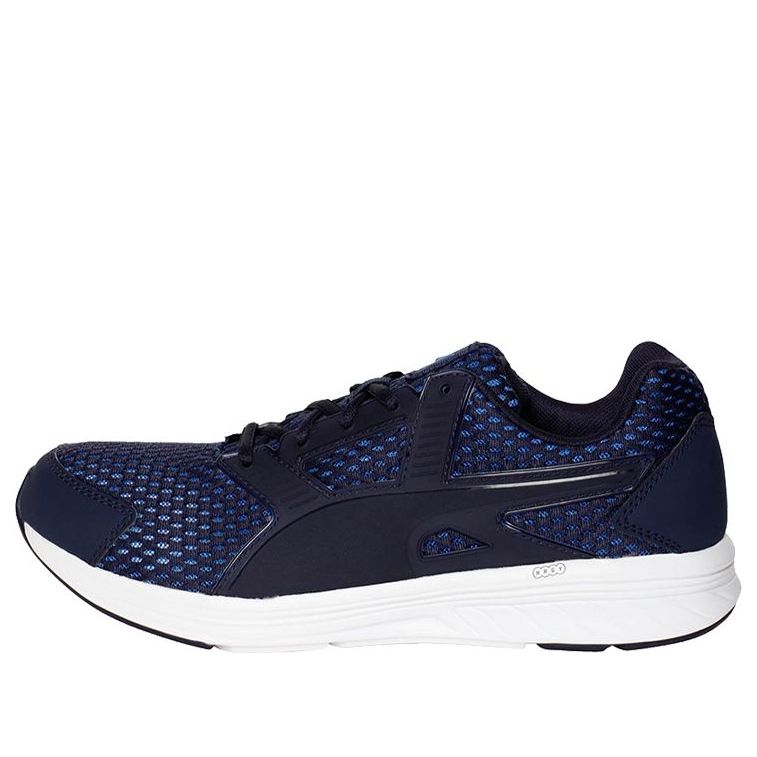 (WMNS) PUMA Nrgy Driver Low Running Shoes Blue/Black/White 190558-03