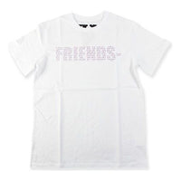 VLONE TEE Short Sleeve Unisex White Blue T-Shirt VLTE19003