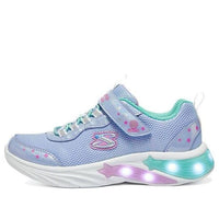 (GS) Skechers Lights Flicker Flash 'Blue' 319043L-PWAQ