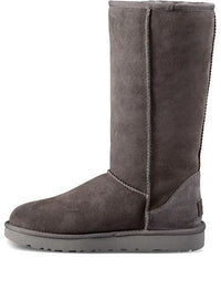 (WMNS) UGG Classic Tall II Fleece Lined Gray 1016224-GREY