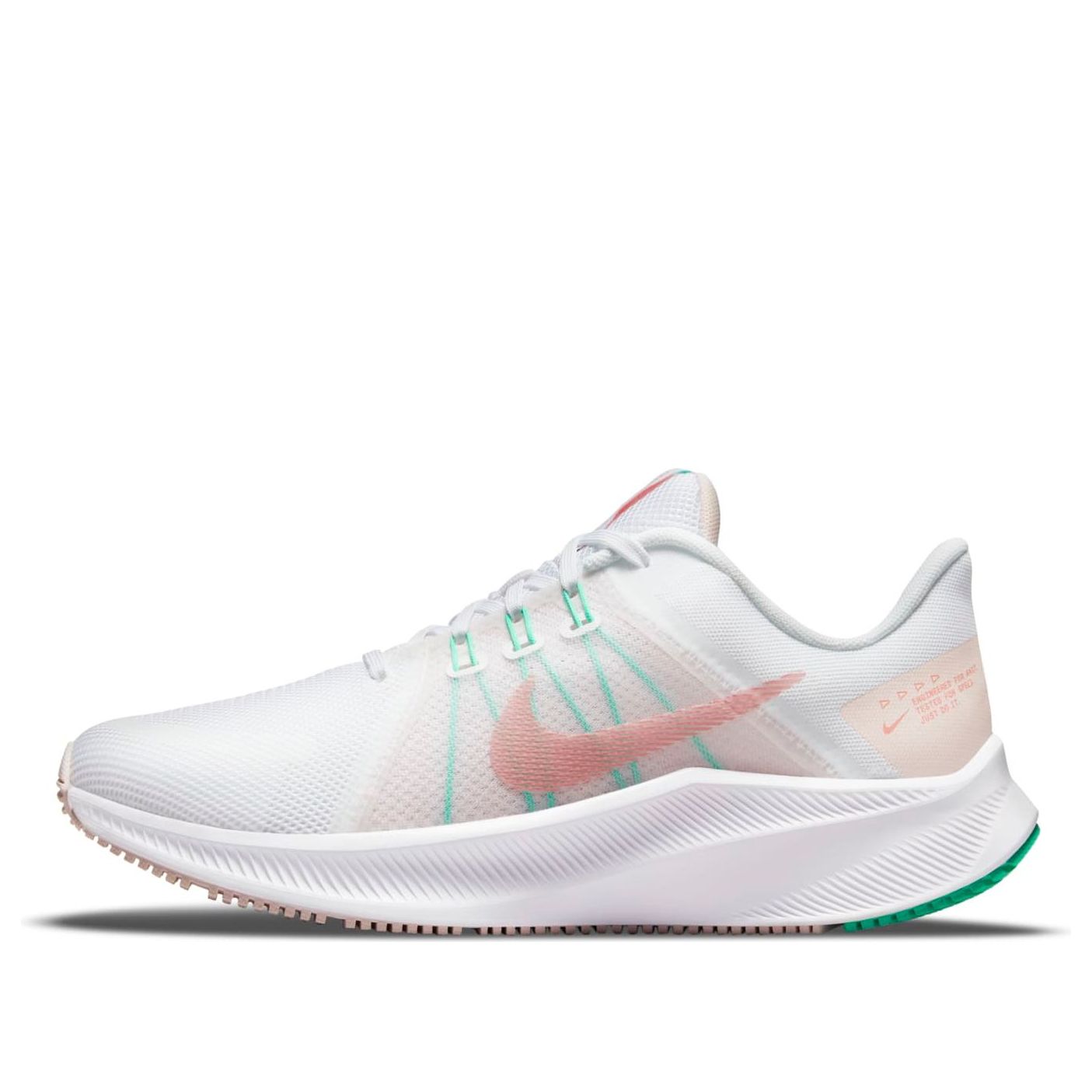 (WMNS) Nike Quest 4 'White Pink' DA1106-105