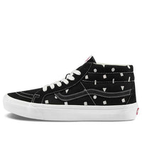 Vans OG SK8-Mid LX Black Geometry Pattern VN0A4BVCVZ7