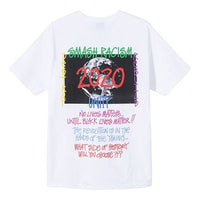 Stussy Anniversary limited Graffiti Alphabet Short Sleeve Unisex White 3903643