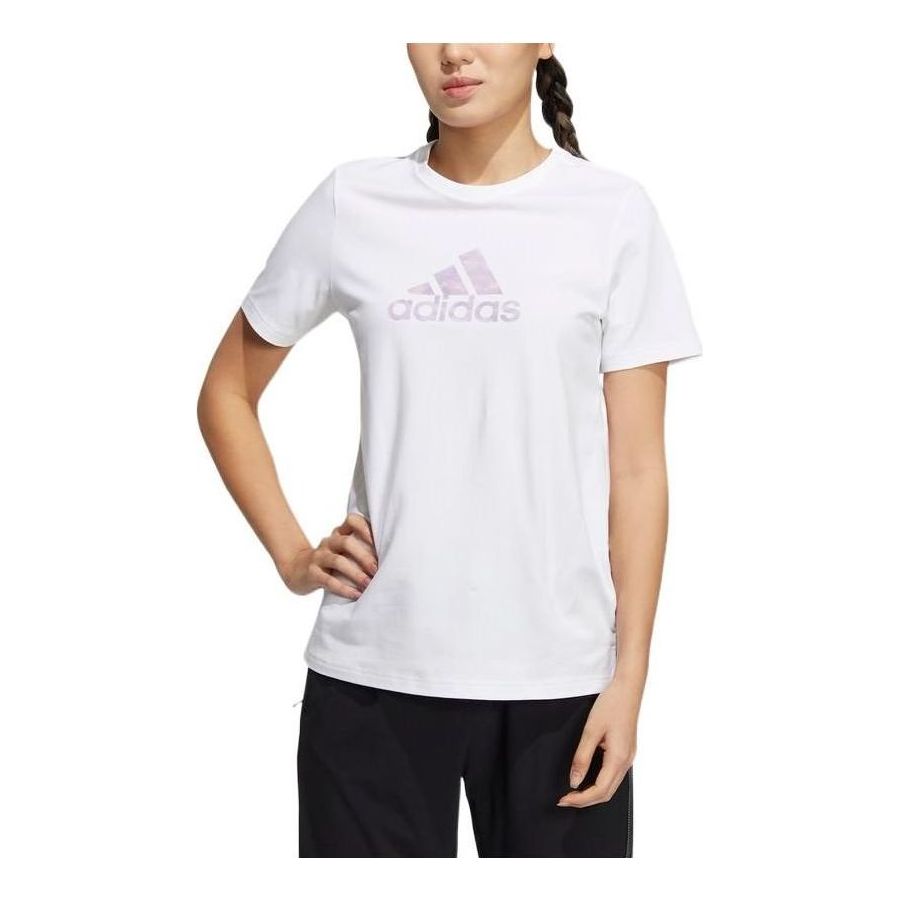 (WMNS) adidas Must Have BOS T-Shirt Asia Sizing 'White' HM7045