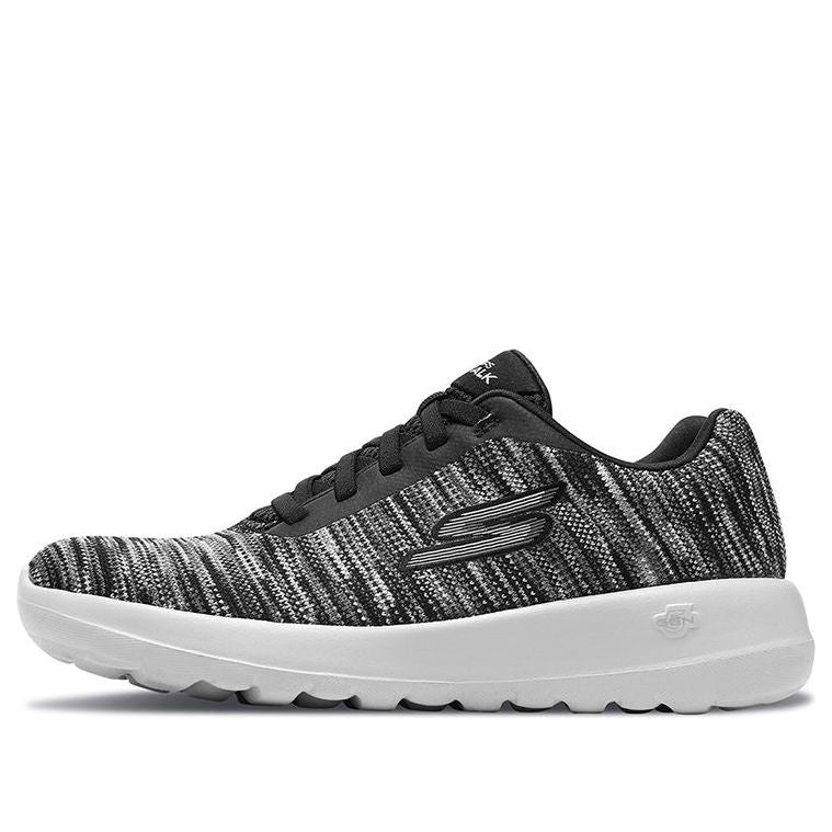 (WMNS) Skechers Go Walk Joy Low-Top Black/White 15614-BKGY