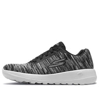 (WMNS) Skechers Go Walk Joy Low-Top Black/White 15614-BKGY