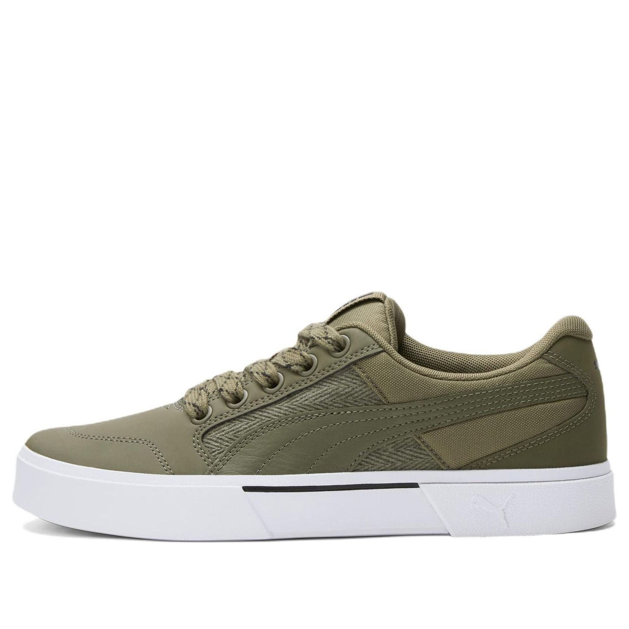 PUMA C-Rey Atypical Casual Skateboarding Shoes Unisex Olive Green 385581-01