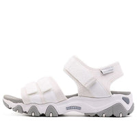 (WMNS) Skechers D Lites 2.0 Sandals White 88888180-WHT