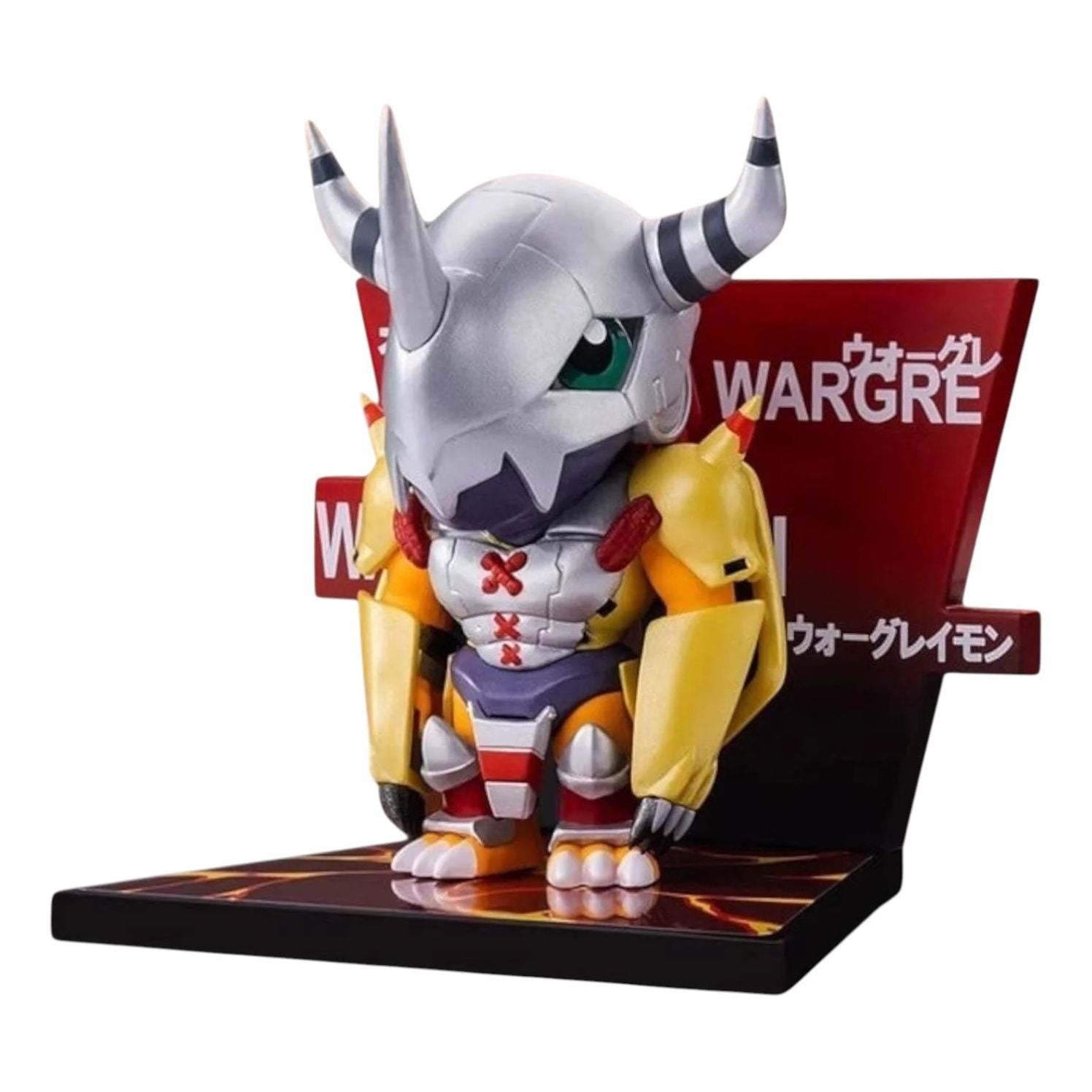 Pop Mart Digimon Fridge Magnet Sealed Case 'War Greymon' PPMT-2504-0043-844807221