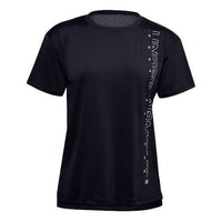 (WMNS) Under Armour Sport Graphic Tee Black 1356301-001