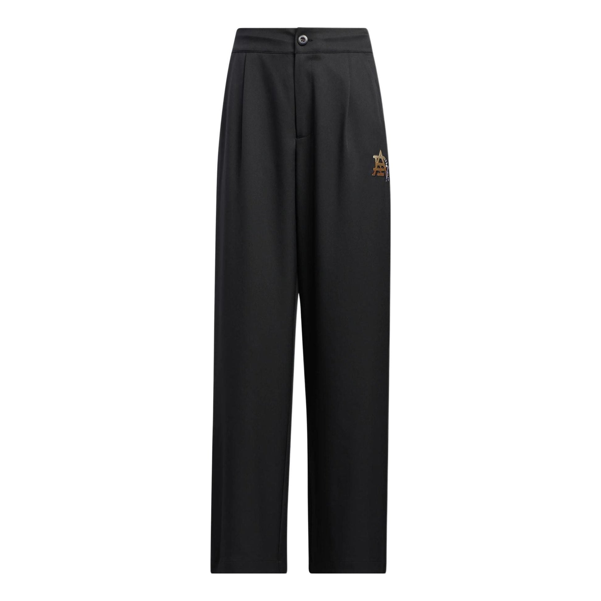 (WMNS) adidas Modern Collegiate Track Pants Asia Sizing 'Black' IC6586