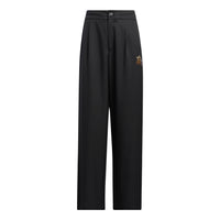 (WMNS) adidas Modern Collegiate Track Pants Asia Sizing 'Black' IC6586