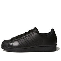 (GS) adidas Superstar Foundation J 'Triple Black' B25724