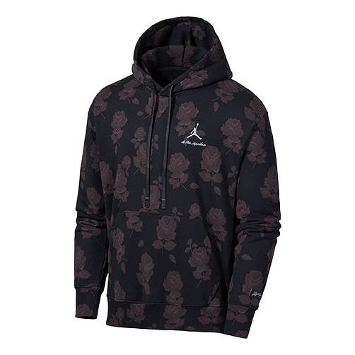 Air Jordan x A Ma Maniere Fleece Hoodie 'Black Medium Ash' DJ9752-010