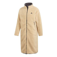 adidas Stay Warm Reversible mid-length Stand Collar Jacket Beige GP5514