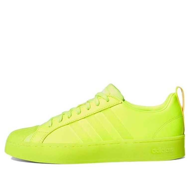 adidas neo Streetcheck Low Tops Casual Skateboarding Shoes Unisex Yellow Green GZ3848