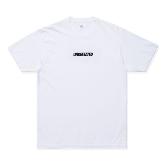UNDEFEATED LOGO S/S TEE Logo Short Sleeve Unisex White 80098-WHITE