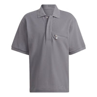 adidas Originals x Blue Version Polo Shirt 'Light Gray' HM2346