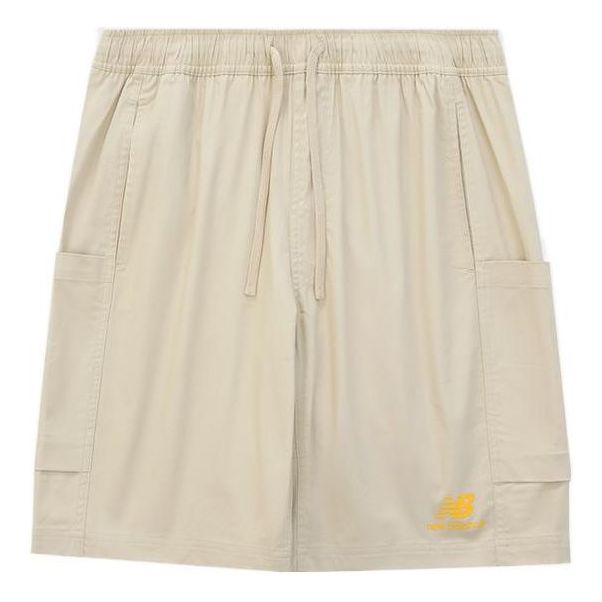 New Balance Nylon Cargo Shorts Asia Sizing 'Beige' AMS22358-LGB