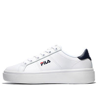 FILA Wear-Resistant Non-Slip Low Top Casual Skate Shoes Unisex White Blue Korean Version 'White Blue' 1TM01397E_147