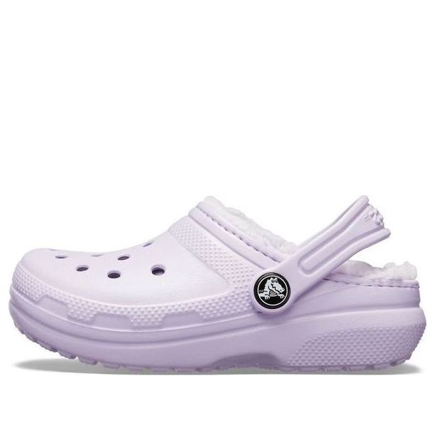 (GS) Crocs Classic Lined Clogs 'Lilac' 203506-50P
