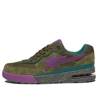 A BATHING APE Road Sta 'Olive Green Purple' 1I30-191-007-PG