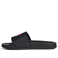 (WMNS) adidas originals Adilette Lite 'Black Pink' FW0540