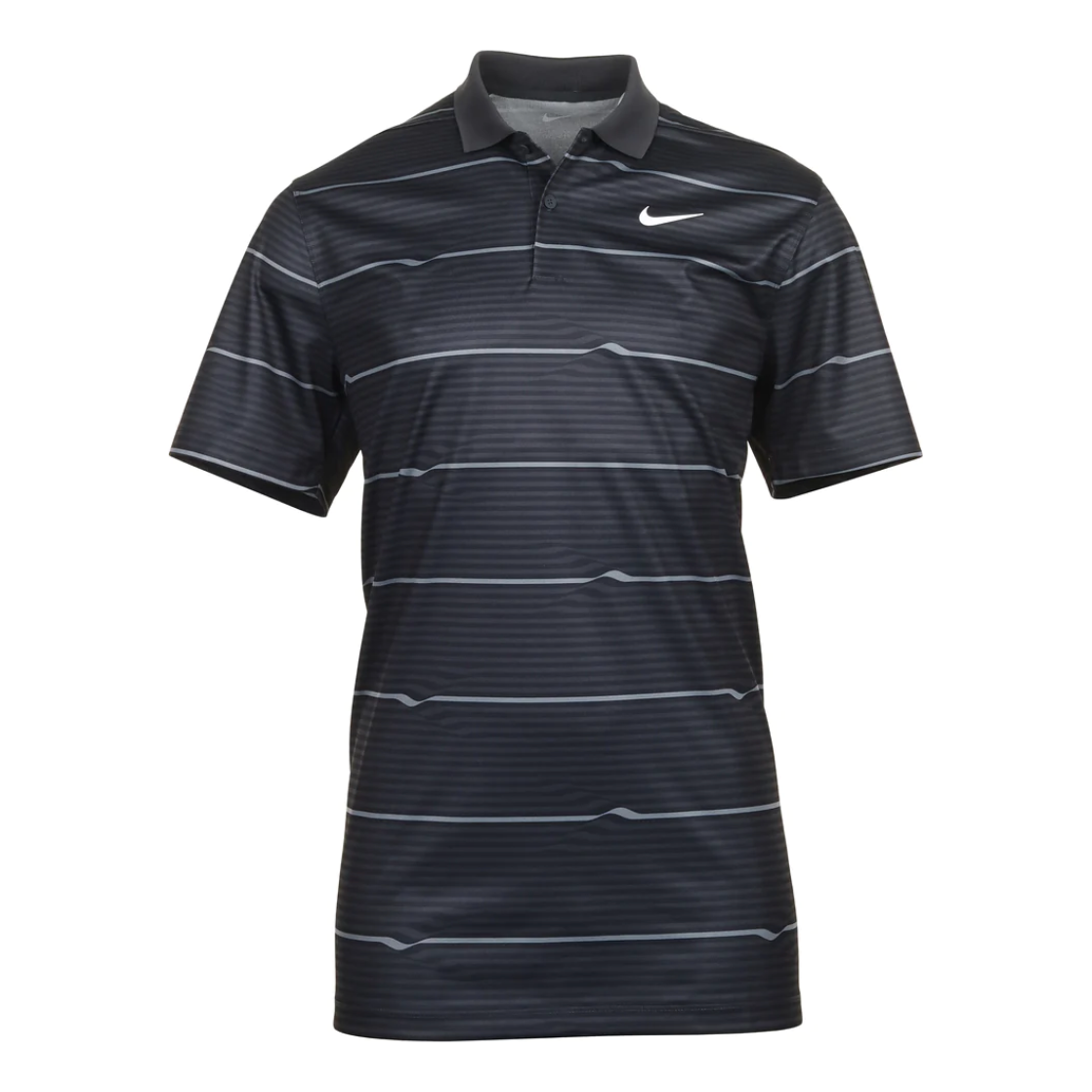 Nike Victory Dri-FIT Golf Polo Shirt 'Black Grey White' FD5829-010