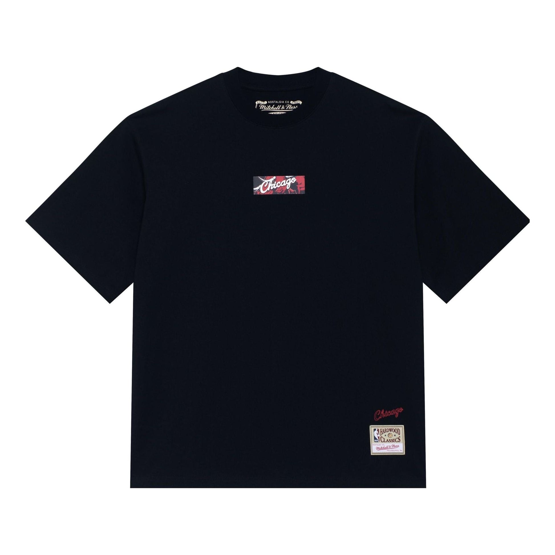 Mitchell & Ness x NBA Chicago Bulls T-Shirt 'Black' MNJYSST23020BOX-BLACK