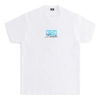 KITH Treats London Caf Tee 'White Blue' KHT030083-101