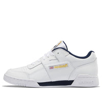 Reebok Workout Plus White Yellow Skate Shoes 'Yellow White' DV8749