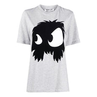 McQ Alexander McQueen Printing Pattern Round Neck Short Sleeve Gray 583304-RPR15-1225