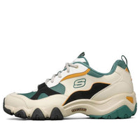 Skechers D'lites 2.0 Running Shoes White/Green 666159-OWGN