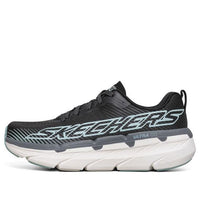 (WMNS) Skechers Max Cushioning Premier Black/White/Gray 17692-BKAQ