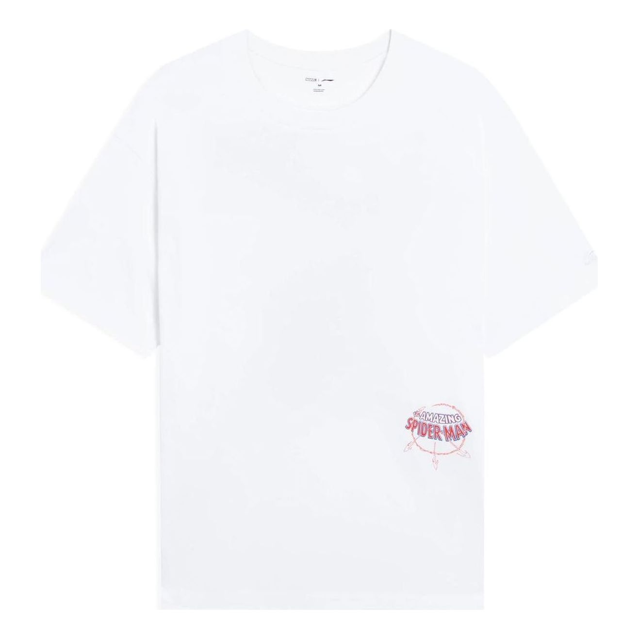 Li-Ning x MARVEL Spider Man Graphic T-shirt 'White' AHSSB91-3