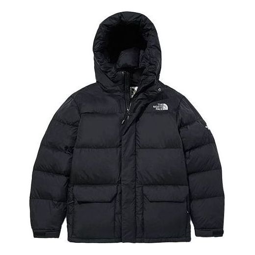THE NORTH FACE Hooded Down Praka Jacket 'Black' NJ1DL53J