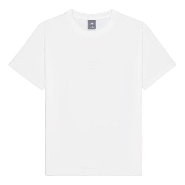New Balance Embroidery Logo T-Shirt Asia Sizing 'White' AMT41653-WT