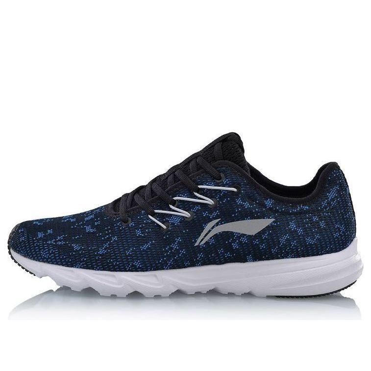 Li-Ning Light Weight Sport Shoes 'Black Blue' ARBN021-1