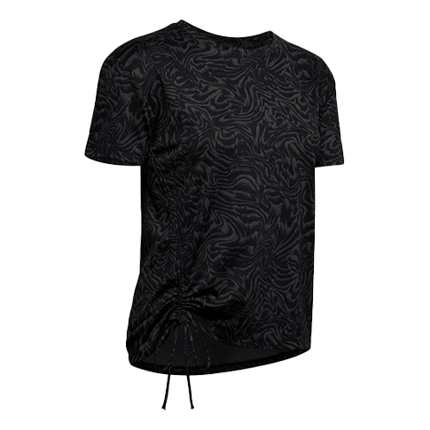 (WMNS) Under Armour Unstoppable Training Sports Short Sleeve Black 1348522-001