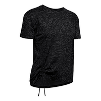 (WMNS) Under Armour Unstoppable Training Sports Short Sleeve Black 1348522-001