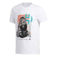 adidas Harden 3 GU Basketball Sports Short Sleeve White FM4776
