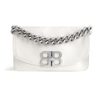 (WMNS) Balenciaga Bb Soft Small Flap Bag 'Optic White' 7485982AAIY9001