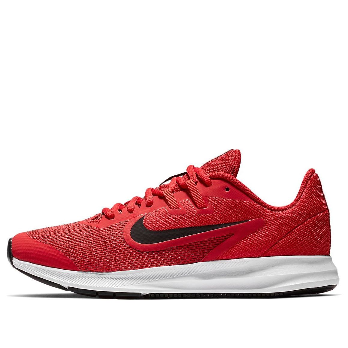 (GS) Nike Downshifter 9 Black/Red AR4135-600