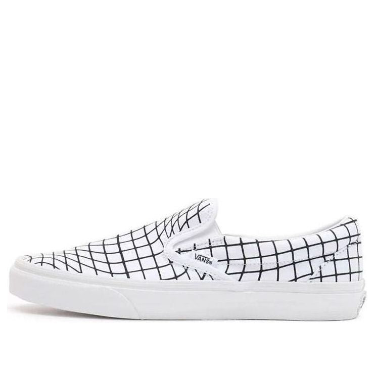 Vans U-Paint Classic Slip-On Shoes 'White Black' VN0A33TB9IA